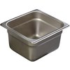 DuraPan Sixth-Size Light Gauge Stainless Steel Steam Table Hotel Pan 4 Deep