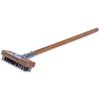Oven and Grill Brush w/Scraper & Flat Carbon Steel Bristles 30 - Natural