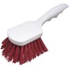 Sparta Utility Scrub Brush with Polyester Bristles 8 x 3 - Red