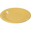 Sierrus Melamine Wide Rim Bread And Butter Plate 5.5 - Honey Yellow
