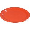 Sierrus Melamine Narrow Rim Dinner Plate 9 - Sunset Orange