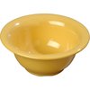 Sierrus Melamine Rimmed Nappie Bowl 10 oz - Honey Yellow