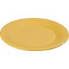 Sierrus Melamine Wide Rim Dinner Plate 9 - Honey Yellow