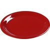 Sierrus Melamine Narrow Rim Dinner Plate 9 - Red