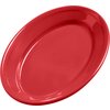 Dayton Melamine Oval Platter Tray 9.25 x 6.25 - Red