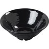 Terra Melamine Footed Bowl 40.5 oz - Black
