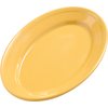 Dayton Melamine Oval Platter Tray 9.25 x 6.25 - Honey Yellow