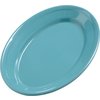 Dayton Melamine Oval Platter Tray 9.25 x 6.25 - Turquoise
