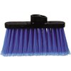 Duo-Sweep Light Industrial Broom Head 4 Bristle Trim - Blue