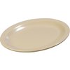 Kingline Melamine Oval Platter Tray 12 x 9 - Tan