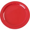 Kingline Melamine Sandwich Plate 7.25 - Red