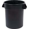 Bronco Round Waste Bin Food Container 20 Gallon - Black