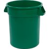Bronco Round Waste Bin Food Container 20 Gallon - Green