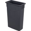 TrimLine Rectangle Waste Container Trash Can 23 Gallon - Gray