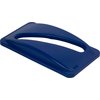TrimLine Rectangle RECYCLE Lid with Paper Receptacle 15 and 23 Gallon - Blue