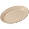Melamine Oval Platter Tray 12 x 8.5 - Tan