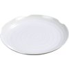 Terra Scalloped Textured Platter 14 - White