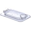 StorPlus EZ Access Hinged Univ Lid with Handle 1/9 Size - Clear
