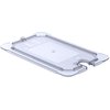StorPlus Univ Lid - Food Pan PC Flat Notched 1/4 Size - Clear