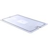 StorPlus Univ Lid - Food Pan PC Flat Notched Full Size - Clear