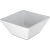 Melamine Square Bowl 14 oz - White