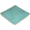 Melamine Square Plate 9 - Aqua