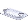 StorPlus EZ Access Hinged Univ Lid with Handle and Notch 1/9 Size - Clear