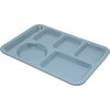 Left-Hand Heavy Weight 6-Compartment Tray - Slate Blue