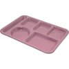 Left-Hand Heavy Weight 6-Compartment Tray - Rose Granite