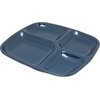 4-Compartment Server Tray 10-5/16, 9-19/32, 27/32 - Caf� Blue