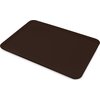 Glasteel Solid Display/Bakery Tray 17.75 x 12.75 - Chocolate