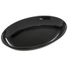 Designer Displayware 2 qt Oval Platter 14 x 10 - Black