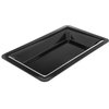 Designer Displayware Full Size Food Pan 2-1/2 - Black