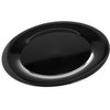 Designer Displayware Wide Rim Round Platter 19 - Black