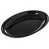 Designer Displayware 3 qt Oval Platter 16 x 12 - Black