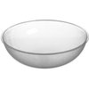 Round Pebbled Bowl 1.7 qt - Clear