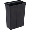 Trash Container for Service Cart (SBC230)  - Black
