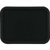 Glasteel Solid Rectangular Tray 13.75 x 10.6 - Black