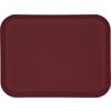 Glasteel Solid Rectangular Tray 13.75 x 10.6 - Mulberry