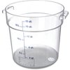 StorPlus Polycarbonate Round Food Storage Container 18 qt - Clear