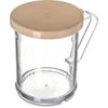 Shaker/Dredge With Salt & Pepper Lid 1 cup / 8 oz. - Beige