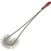 Looped Fryer Basket Brush w/2 High Heat Bristles 24 - Red