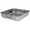 Square Display Dish 14-3/16 - Stainless Steel