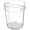 StorPlus Polycarbonate Round Food Storage Container 4 qt - Clear