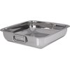 Square Display Dish 12-3/16 - Stainless Steel