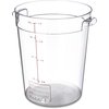 StorPlus Polycarbonate Round Food Storage Container 8 qt - Clear
