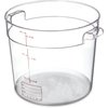 StorPlus Polycarbonate Round Food Storage Container 6 qt - Clear