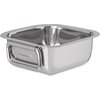Square Display Dish 6-5/16 - Stainless Steel