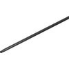 Flo-Pac Galvanized Steel Handle 60 Long & 15/16 Dia - Black