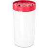 Stor N' Pour Quart Backup Container w/ Assorted Color Caps 1 Quart - Red